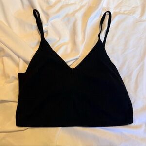 Garage Black Knit Top